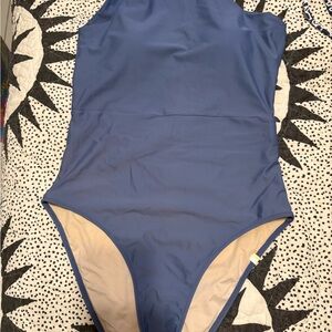 Summer salt  Blue One Piece Swimsuit
